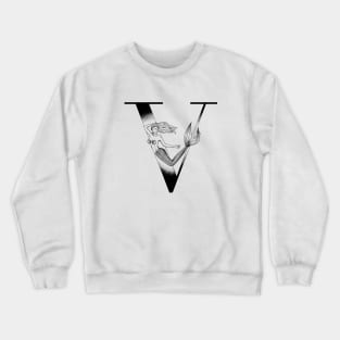 Mermaid Monogram V Crewneck Sweatshirt